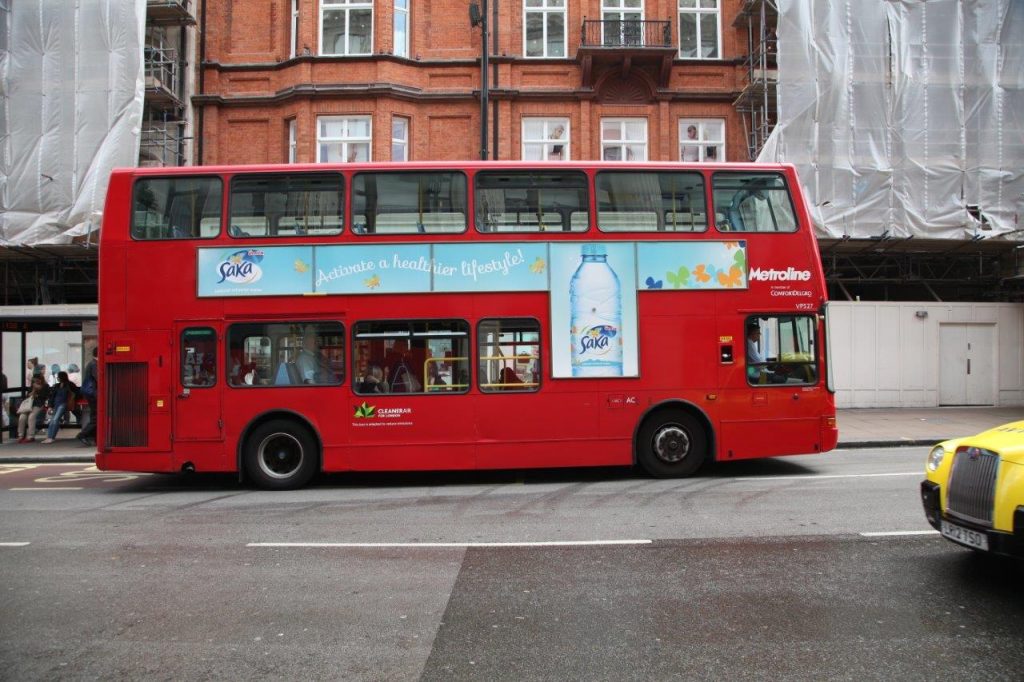 Saka Ads on Bus